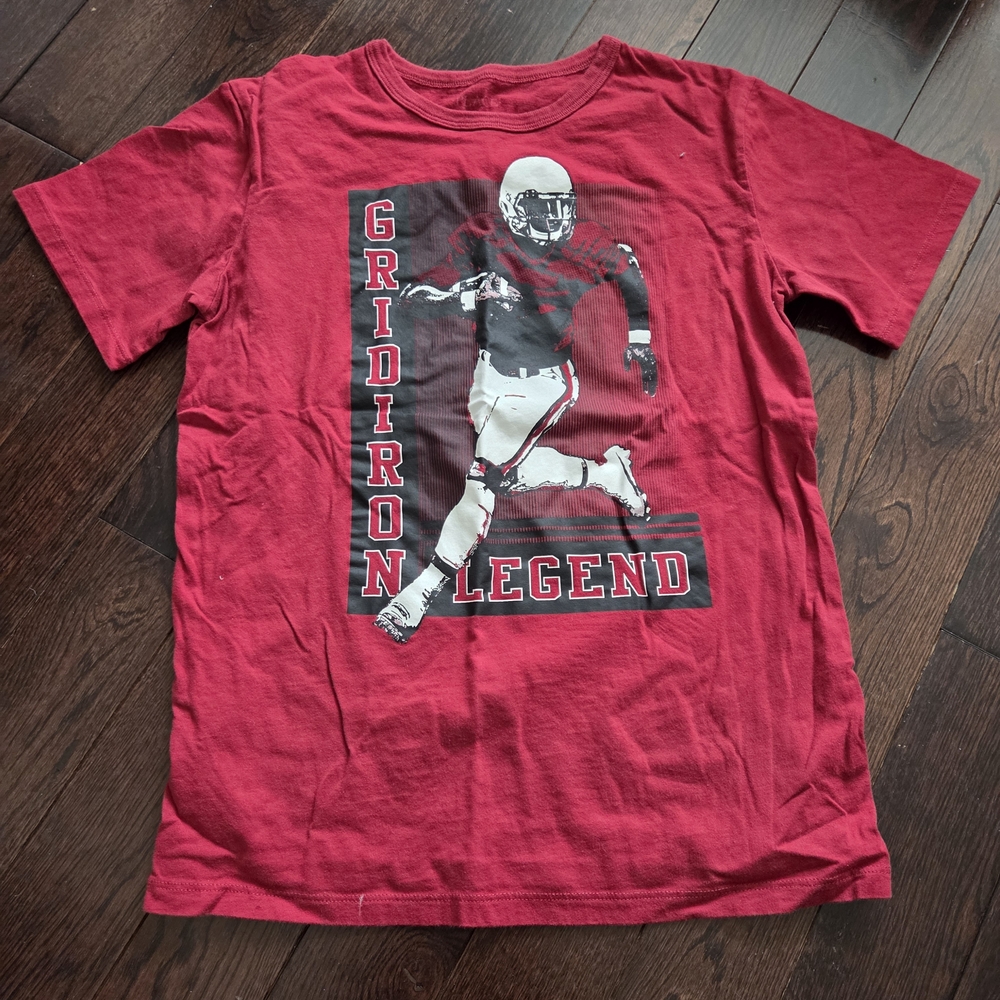 The Children's Place Red Gridiron Legend Tee